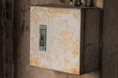 corrosion sur boîtier en acier doux