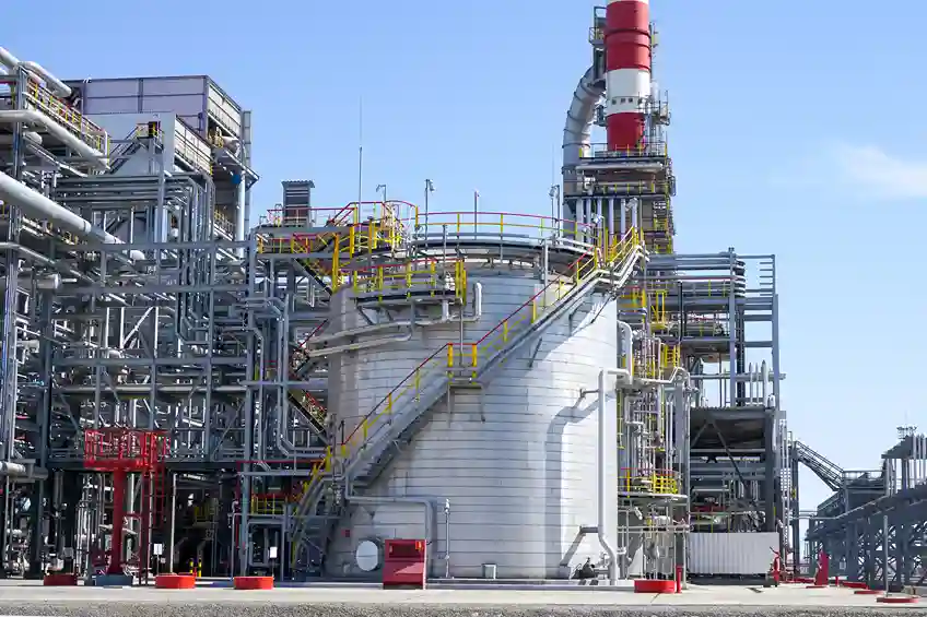 Usines chimiques et pétrochimiques