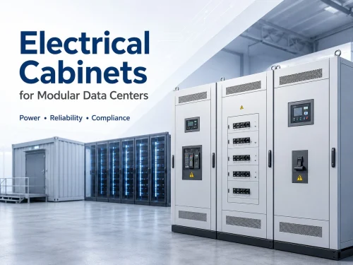 Electrical cabinets for modular data centers - Electrical Cabinets for Modular Data Centers - E-Abel - E-Abel - News - E-Abel - E-Abel Electrical cabinets for modular data centers