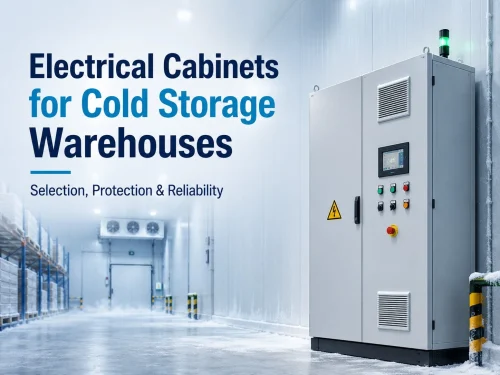 Electrical cabinets in a cold storage warehouse - Electrical Cabinets for Cold Storage Warehouses - E-Abel - E-Abel - News - E-Abel - E-Abel Electrical cabinets in a cold storage warehouse