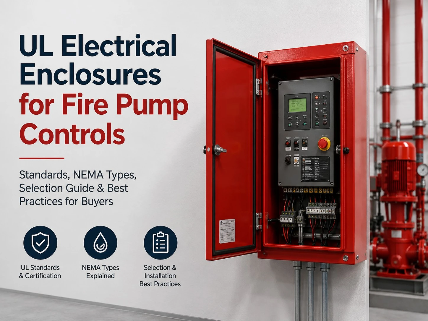 UL fire pump control enclosure guide cover image